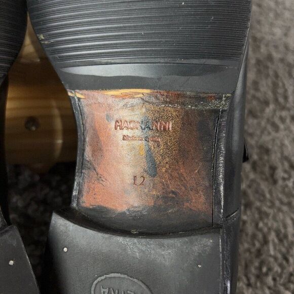 Magnanni Marco II Single Monk Strap Mens 12 Leather Dress Shoe Made in Spain - Picture 11 of 11